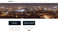 Desktop Screenshot of pandorsro.cz
